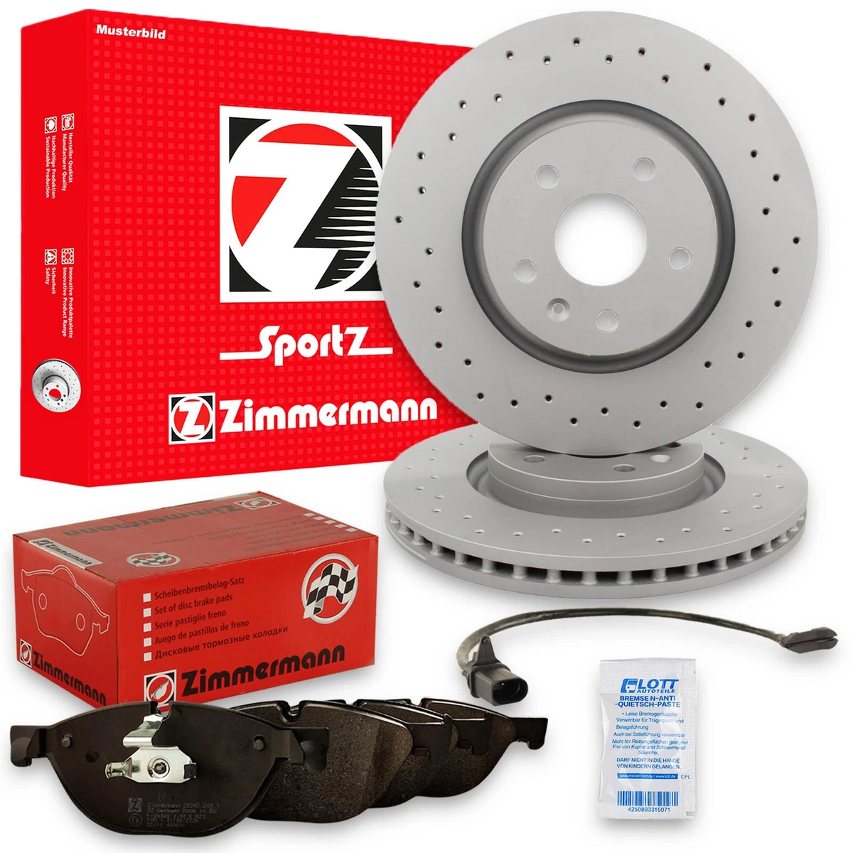 Надійні гальмівні системи Zimmermann для BMW 5 (G30, F90)