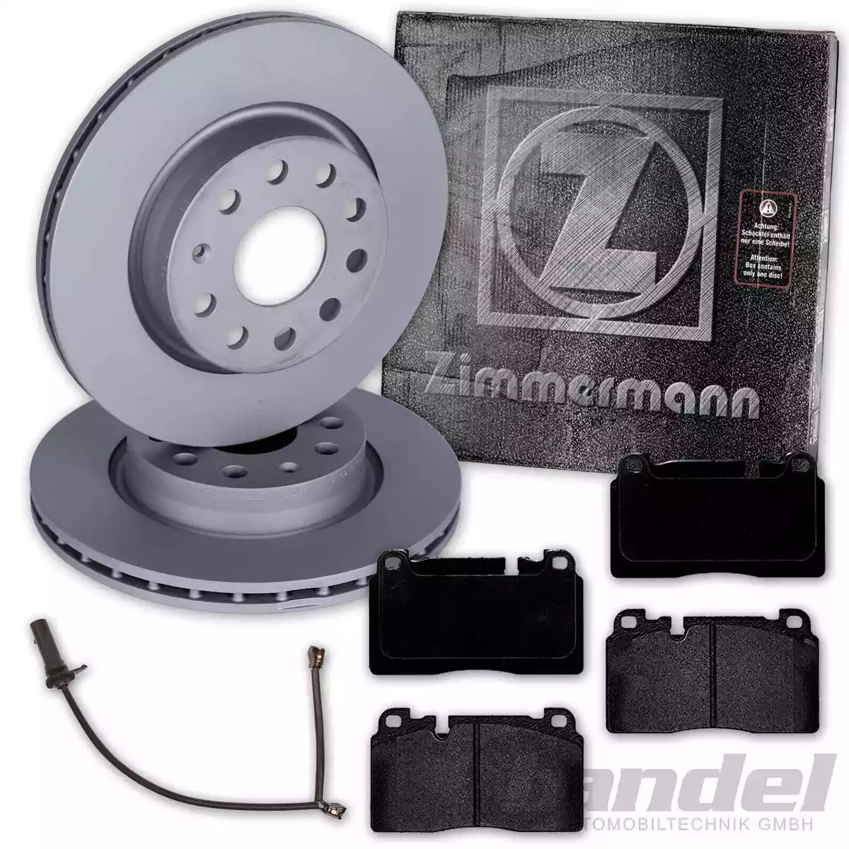 Гальмівні колодки Zimmermann для AUDI A5 Sportback — безпека та якість Гальмівні колодки Zimmermann для AUDI A5 Sportback — безпека та якість